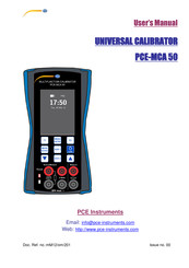 Masibus PCE-MCA 50-ICA User Manual
