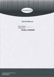 Premium PFR5080M Service Manual