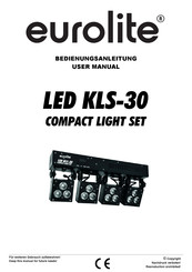 EuroLite LED KLS-30 User Manual