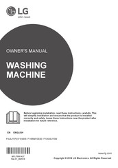 LG F14WM10ES0 Owner's Manual