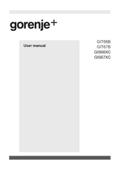 Gorenje Plus GIT67B User Manual