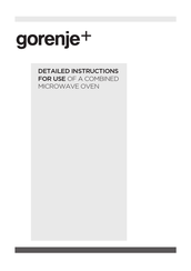 Gorenje Plus GCM712X Detailed Instructions For Use
