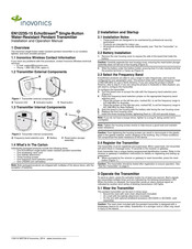 Inovonics EchoStream EN1223S-15 Installation And Operation Manual
