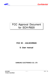 Samsung SCH-R820 User Manual