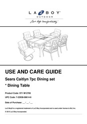 LAZBOY D71 M12785 Use And Care Manual