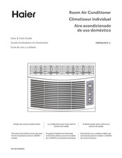 Haier HWF05XCP-L User & Care Manual