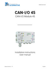 Technische Alternative CAN-I/O45 Installation Instructions Manual