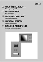 Indexa VT35 Operating Instructions Manual