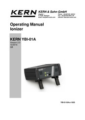 KERN YBI-01A Operating Manual