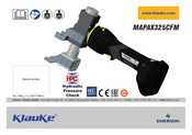 Emerson Klauke MAPAX325CFM Manual