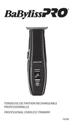 BaByliss PRO FX59E Manual
