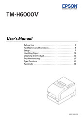 Epson TM H6000V-203P1 User Manual