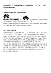 Huawei G7206-C Manual