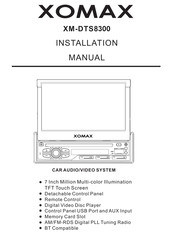 Xomax XM-DTS8300 Installation Manual