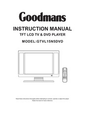 Goodmans GTV15N5DVD Instruction Manual