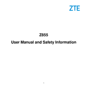 Zte Avid 4 User Manual And Safety Information
