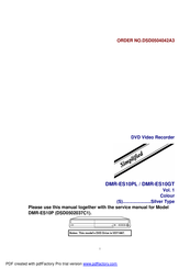 Panasonic DMR-ES10PL Manual