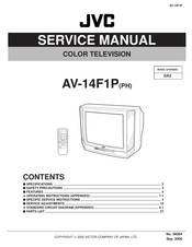 JVC AV-14F1P(PH) Service Manual