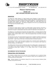 Tinker&Rasor M1/AC Product Instructions