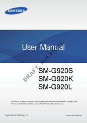 Samsung SM-G920K User Manual