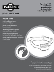 Petsafe PBC44-16179 Operating Manual