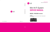 LG RAD225B Service Manual