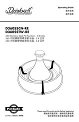 Drinkwell D360SSCN-RE Operating Manual
