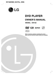 LG DK162 Owner's Manual