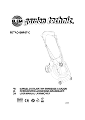 Elem Garden Technic TDTAC46HP5T-C User Manual