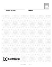 Electrolux E30GF74TPSB Use And Care Manual