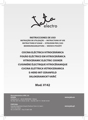 Jata electro V142 Instructions For Use Manual