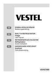 DeDietrich VEKS7085 User Manual
