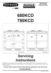 AGA RAYBURN benchmark 680KCD Servicing Instructions