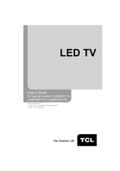TCL LE46FHDP21TA User Manual
