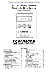 Paragon EL712 General Instructions Manual