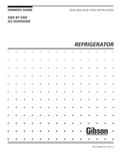 Gibson GRS26ZRHW6 Owner's Manual