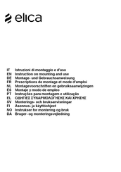 ELICA WH/A/100 Instruction On Mounting And Use Manual