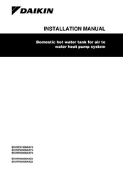 Daikin EKHWS200BA3V3 Installation Manual