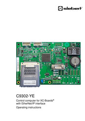 Siebert C9302-YE Operating Instructions Manual