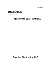 QUANTUN QM-790-U1 User Manual