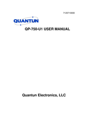 QUANTUN QP-750-U1 User Manual