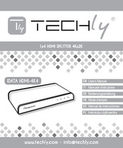 Techly IDATA HDMI-4K4 User Manual
