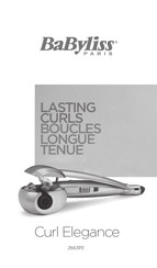 User Manuals Babyliss Curl Elegance 2663PE Hair Curler