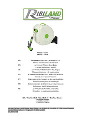 Ribimex RIBILAND PRDP31 User And Maintenance Manual