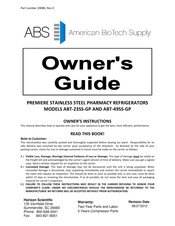 ABS ABT-49SS-GP Owner's Manual