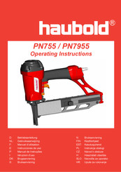 haubold PN7955 Operating Instructions Manual