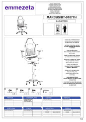 Emmezeta MARCUS/BT-91077H Assembly Instructions Manual