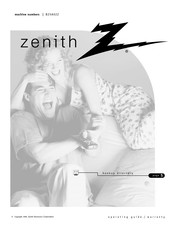 Zenith B25A02Z Operating Manual And Warranty