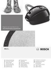 Bosch BGL3A313/01 Instruction Manual