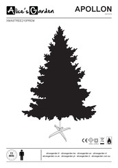Alice's Garden APOLLON XMASTREE210PREM Manual